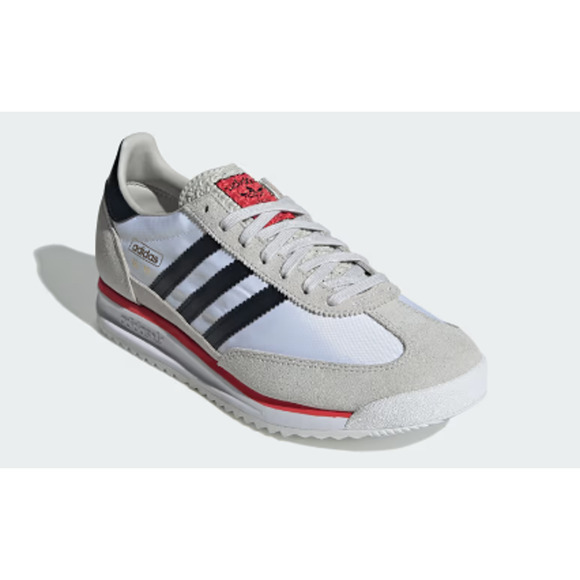 NEW ADIDAS ORIGINALS SL 72 RS Sneakers M8.5 JS0746 Grey/White - Picture 4 of 6